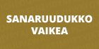 Sanaruudukko Vaikea