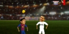 Messi Plays Basketball