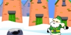 Santa Snowboarding